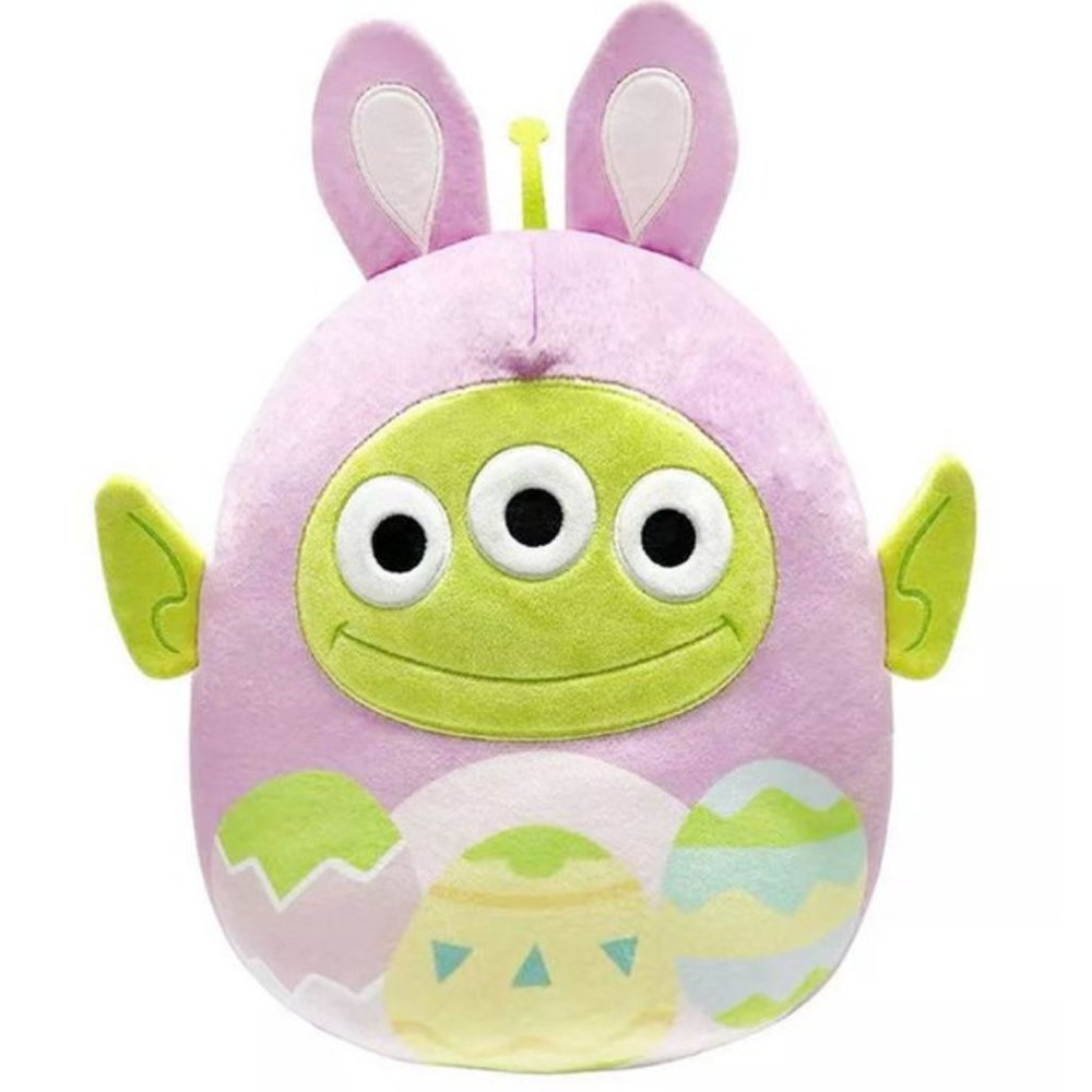 10 INCH, LARGE, NEW DISNEY SQUISHMALLOW PIXAR TOY STORY ALIEN EASTER BUNNY PLUSH